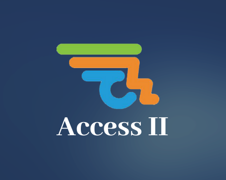 access-ii-logo-blue-background--2- Access II Independent Living Center logo
