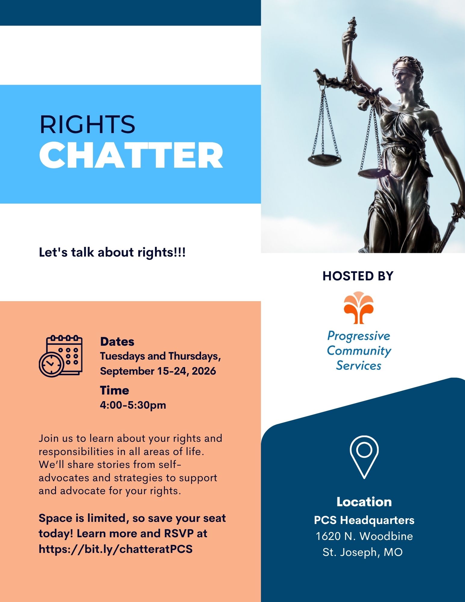 Rights Chatter flyer