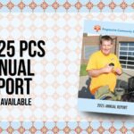 Banner showing the cover of the 2025 Annual Report with text THE 2025 PCS ANNUAL REPORT IS NOW AVAILABLE