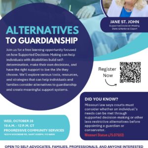ALTERNATIVES TO GUARDIANSHIP FLYER